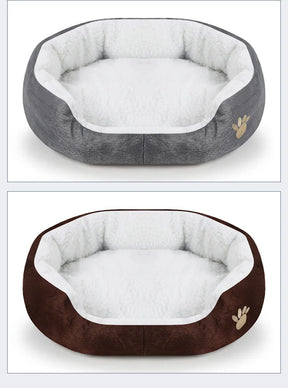 Washable Super soft dog bed pet mattress supplied plush large cat mat Lamb fur dog kennel Teddy small bulldog etc